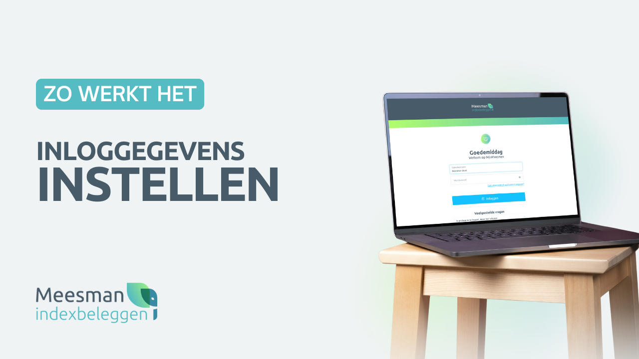 Inloggegevens instellen